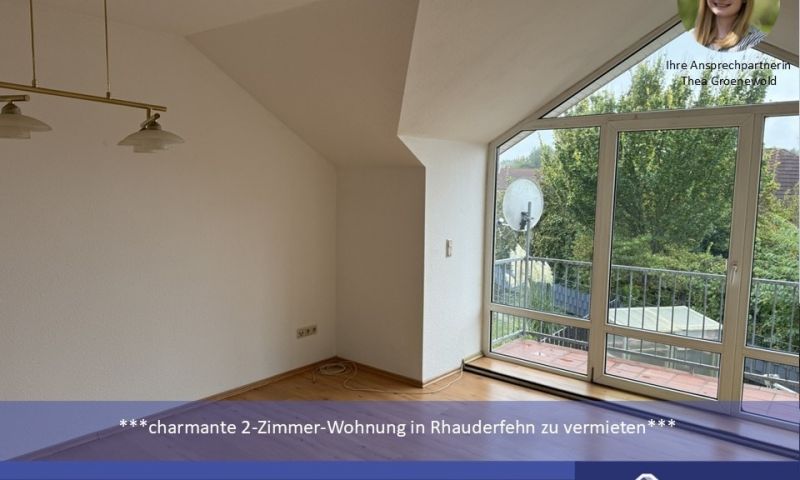 ***Charmante 2-Zimmer-Wohnung in Rhauderfehn zu vermieten***