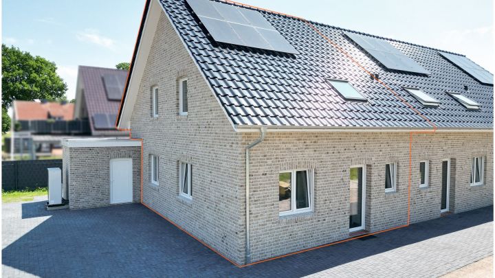 ***Exklusive Neubau-Wohnung - 4 ZKB - Reiheneckhaus in Flachsmeer***