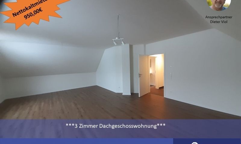 ***3 Zimmer Dachgeschosswohnung***