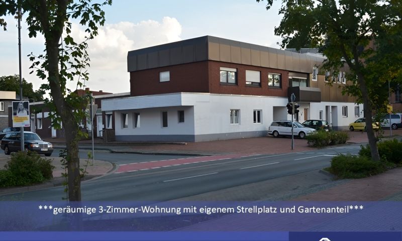 ***Geräumige 3-Zimmer-Wohnung mit eigener Auffahrt und Stellplatz sowie Garten - ideal für die kleine Familie***